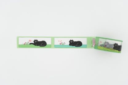 The Cat is Strong! Masking Tape