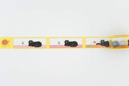 The Cat is Strong! Masking Tape