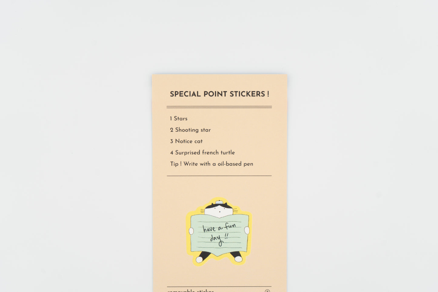 Special Point Stickers