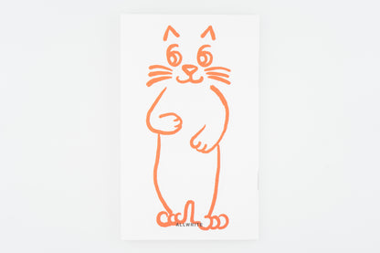 Rekko Cat Handy Drawing Notebook