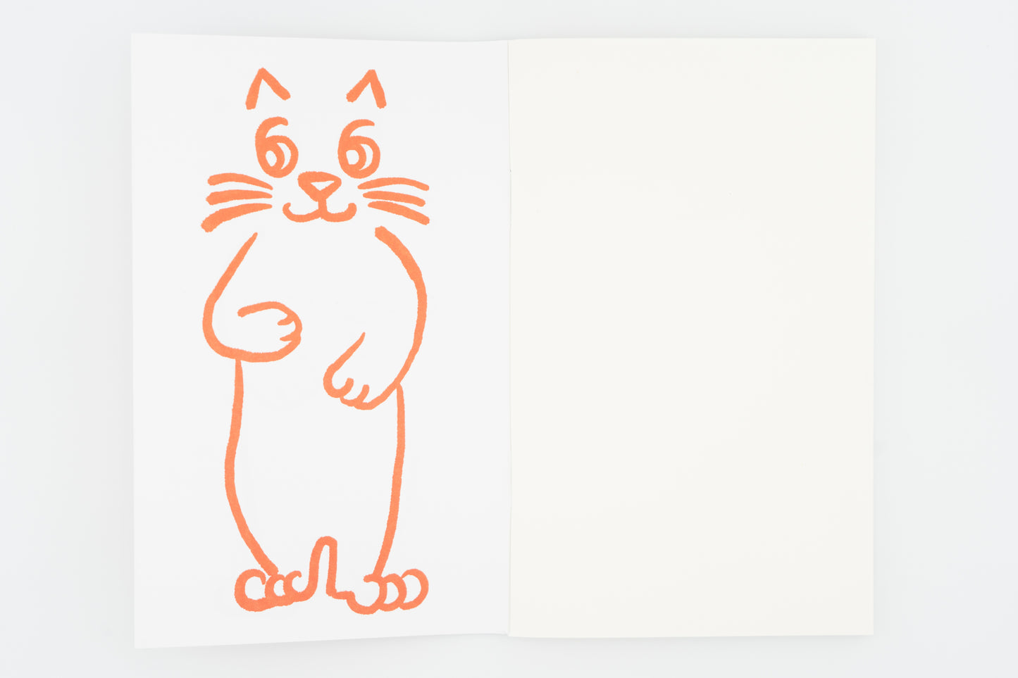 Rekko Cat Handy Drawing Notebook