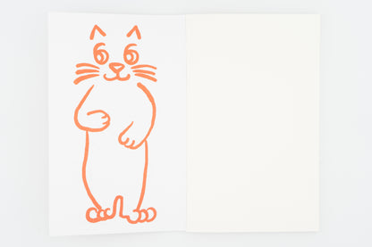 Rekko Cat Handy Drawing Notebook