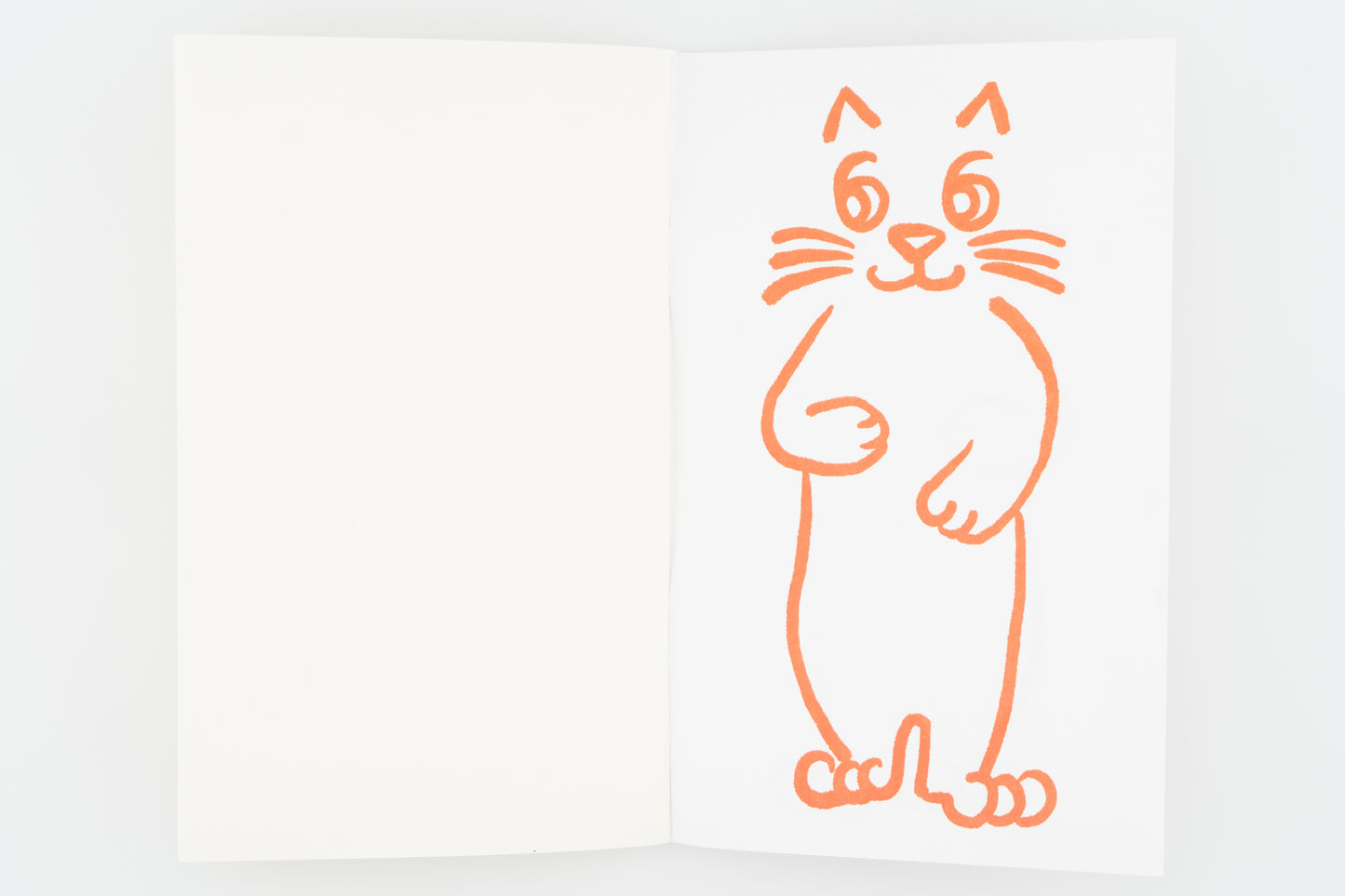 Rekko Cat Handy Drawing Notebook