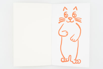 Rekko Cat Handy Drawing Notebook