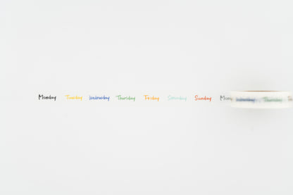 Monday-Sunday (Mix) White
