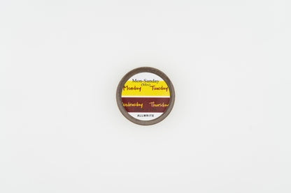 Monday-Sunday (Mix) Burgundy