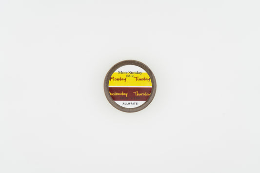 Monday-Sunday (Mix) Burgundy