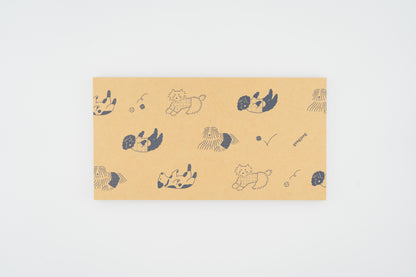 Grid Memo Pad-Cat & Dog