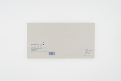 Grid Memo Pad-Cat & Dog