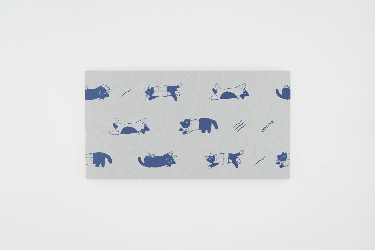 Grid Memo Pad-Cat & Dog
