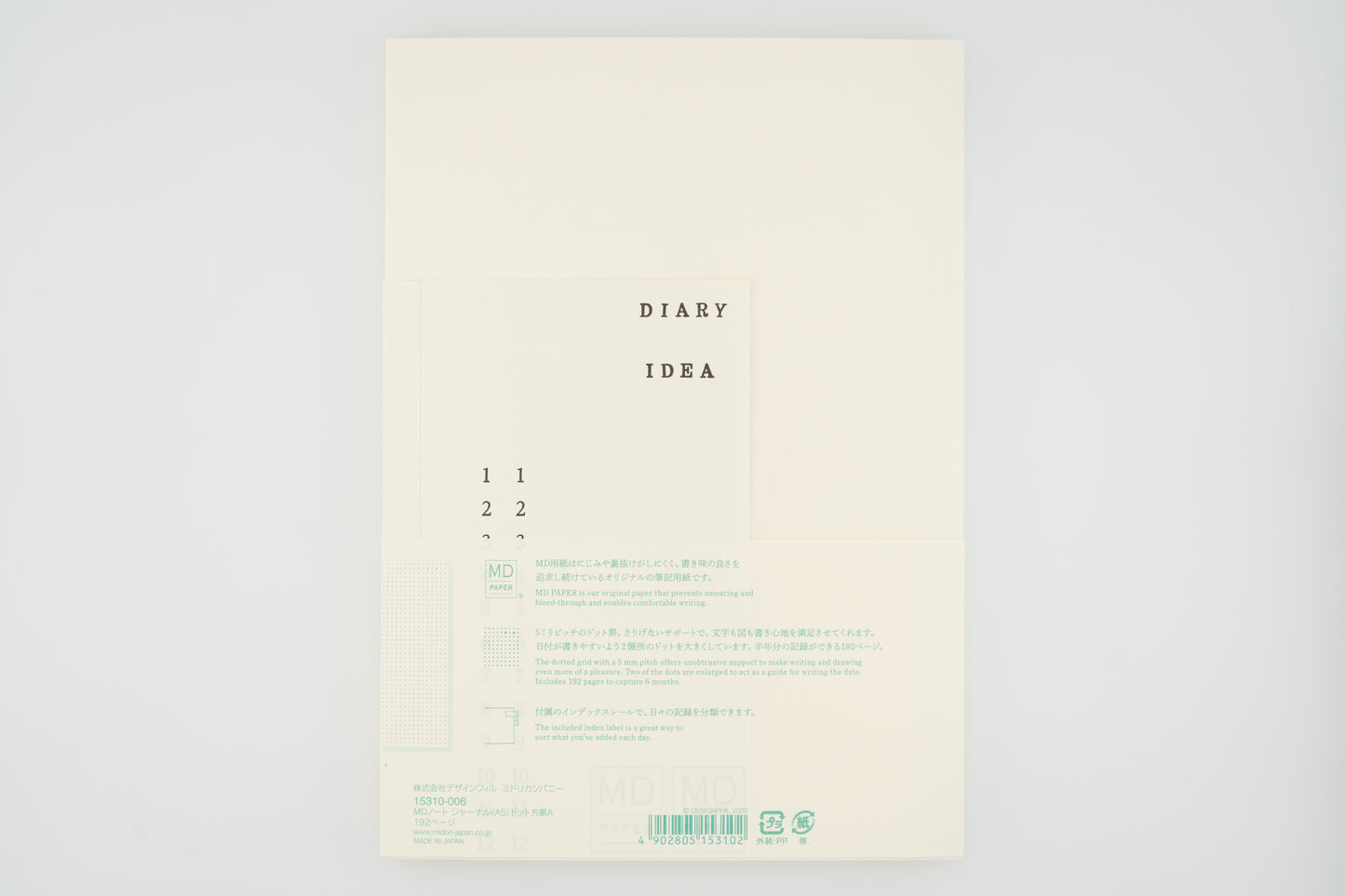 Midori Notebook A5 Dot