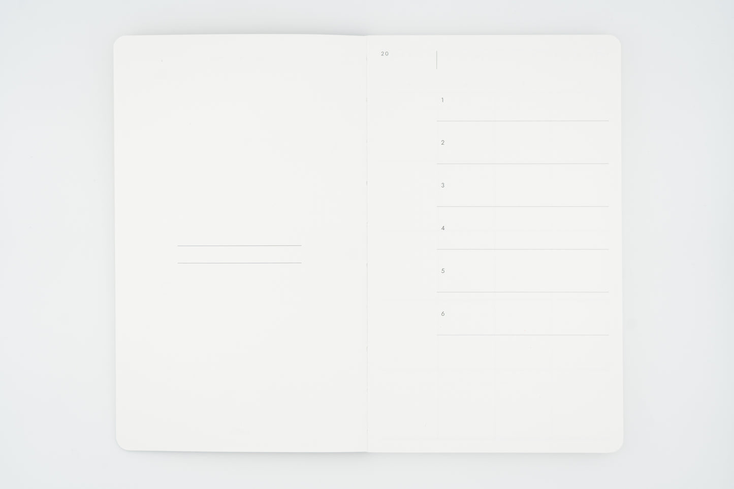 Documoment Weekly Planner (6 months)