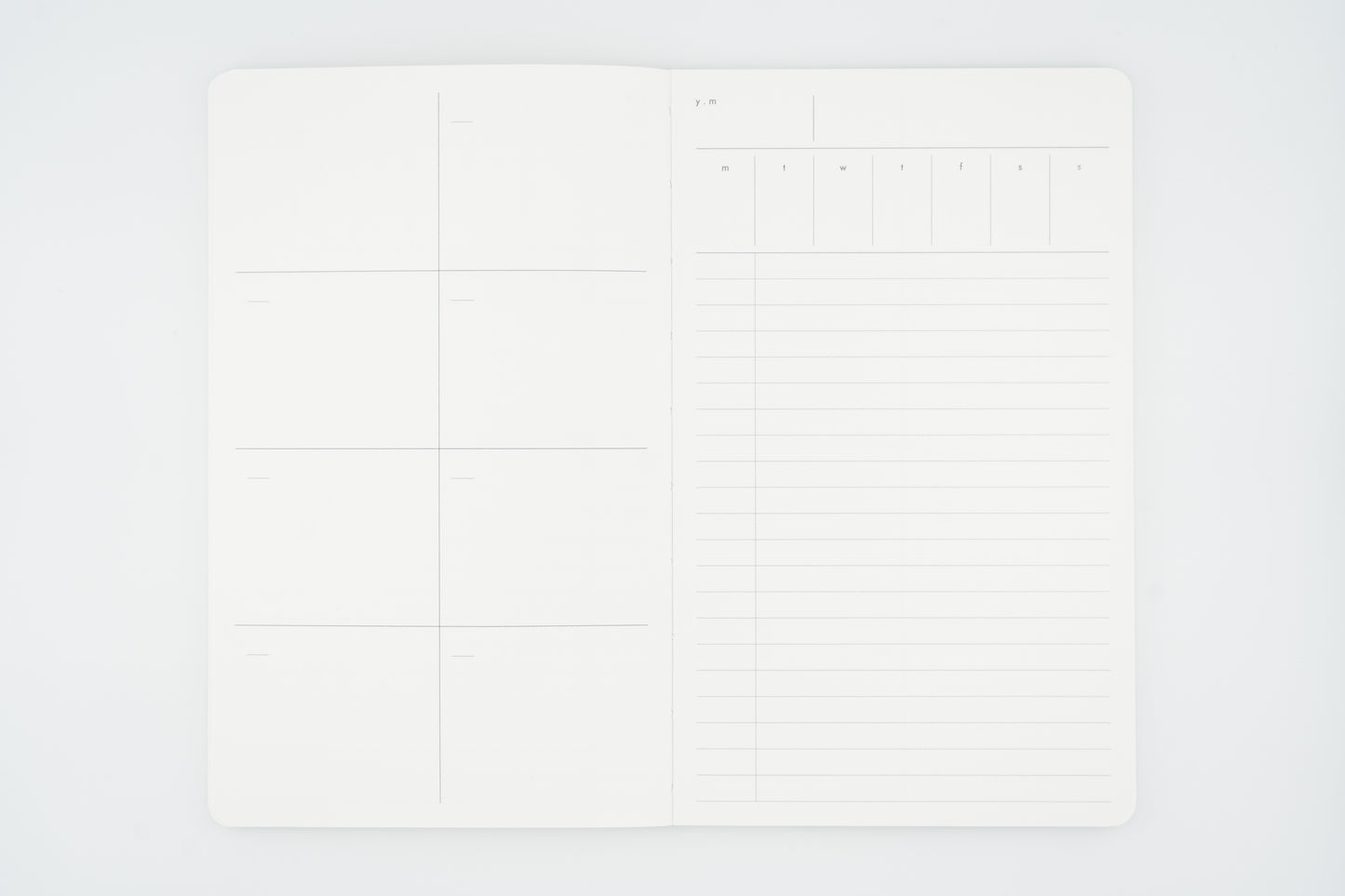 Documoment Weekly Planner (6 months)