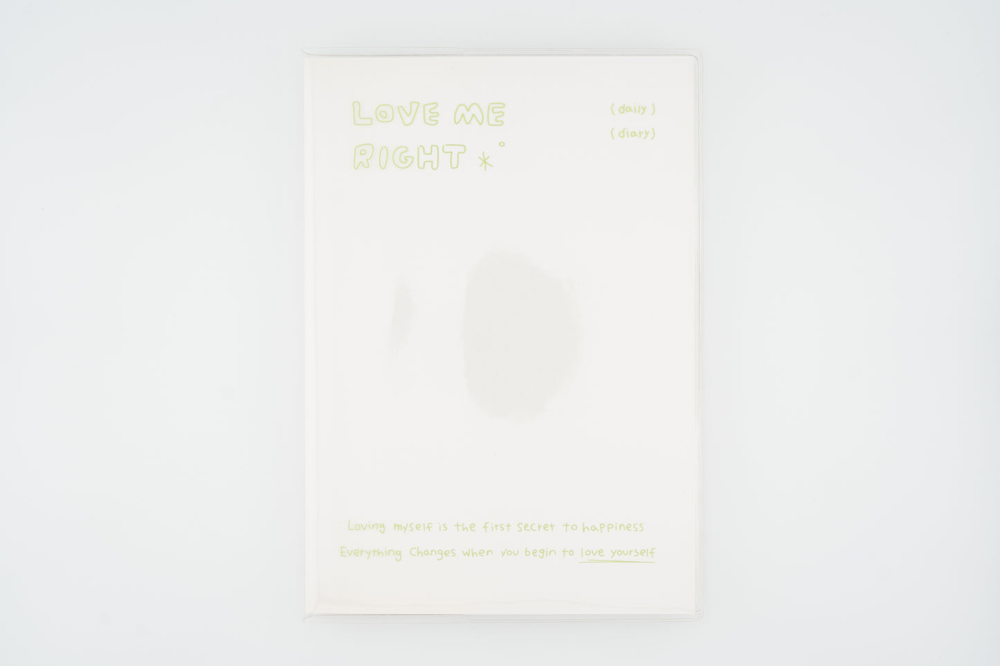 Love Me Right Non-Dated Diary