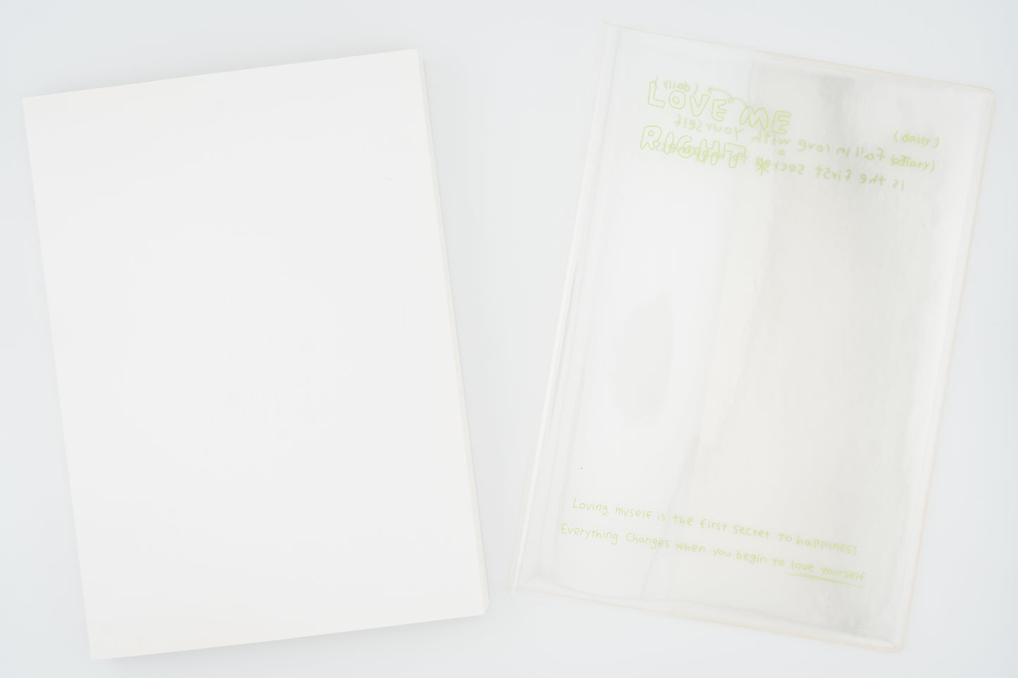 Love Me Right Non-Dated Diary