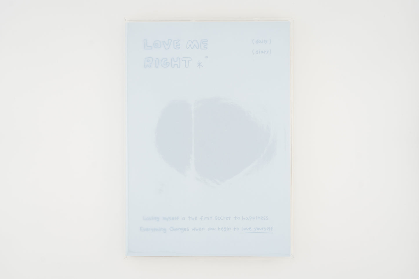 Love Me Right Non-Dated Diary