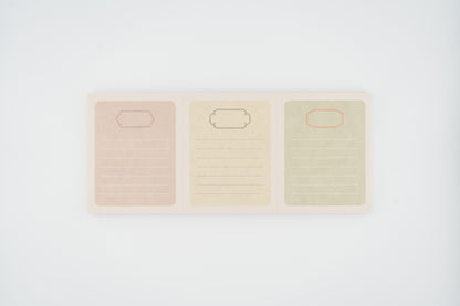 Index Memo Pad