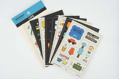 Life&Pieces Life Sticker Collection
