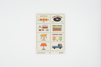 Life&Pieces Life Sticker Collection