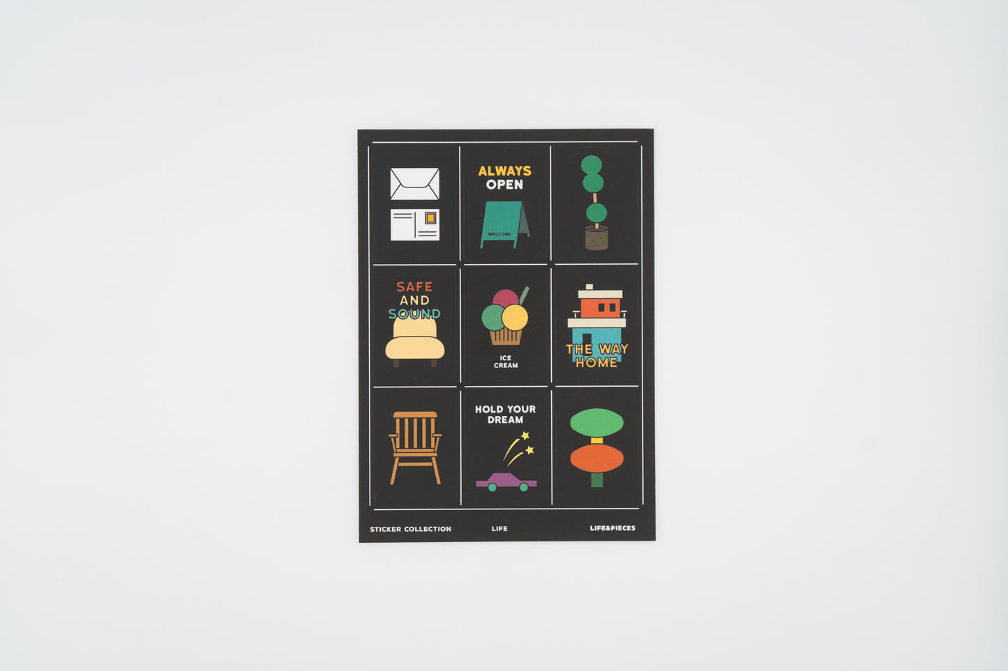 Life&Pieces Life Sticker Collection