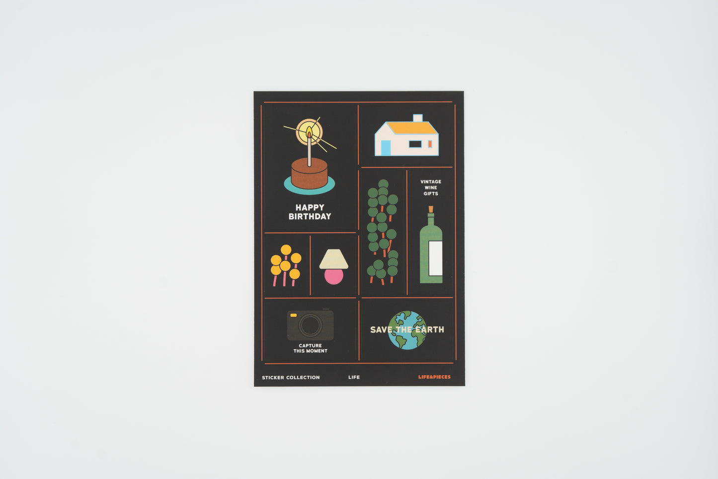 Life&Pieces Life Sticker Collection