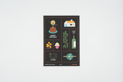 Life&Pieces Life Sticker Collection