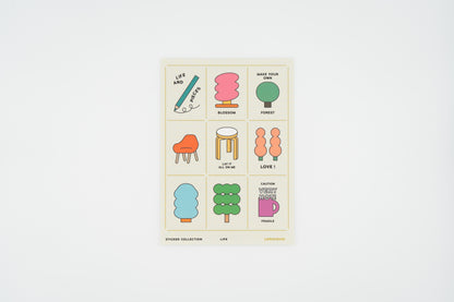 Life&Pieces Life Sticker Collection