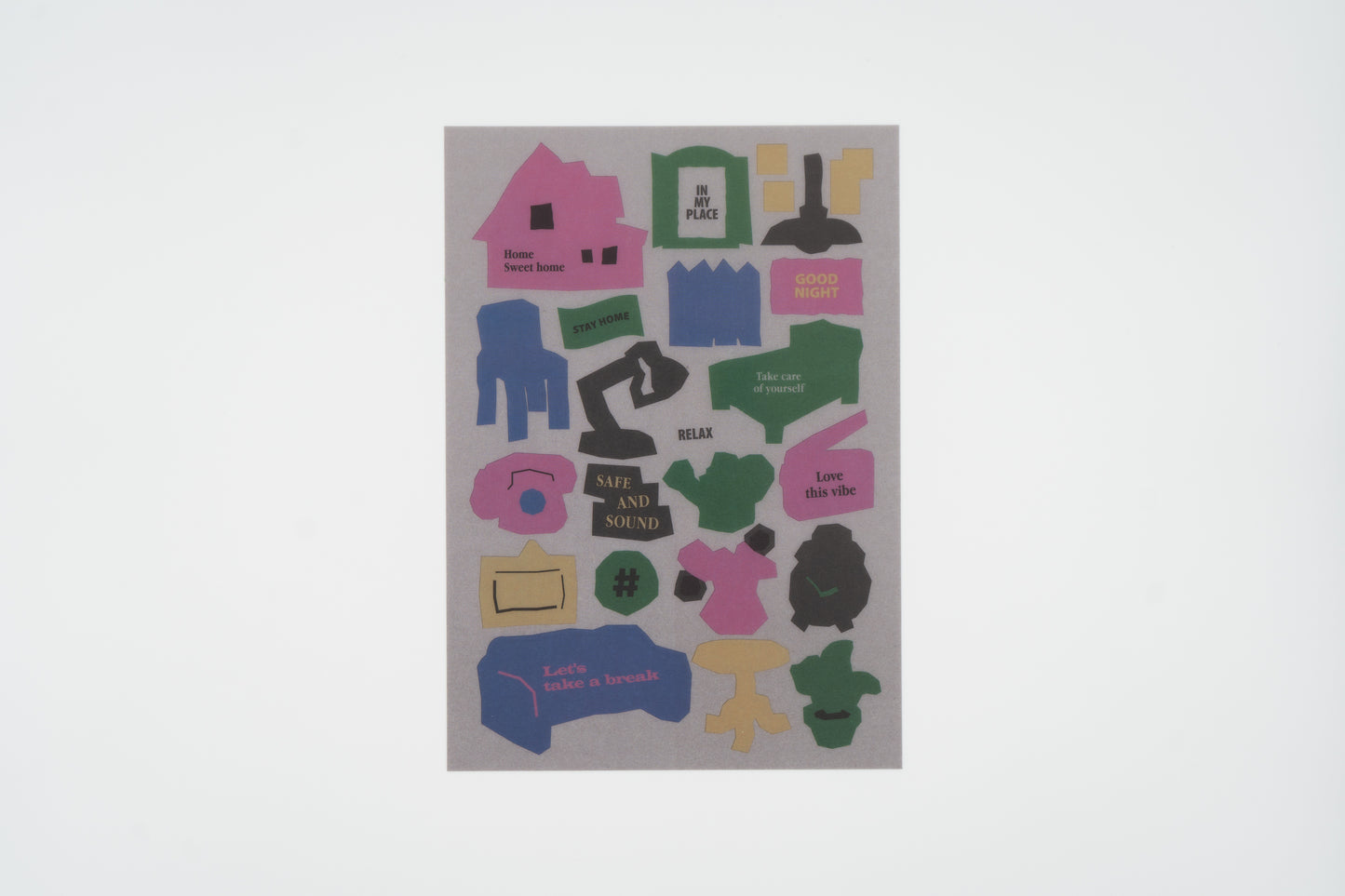 Life & Pieces Object Sticker Set