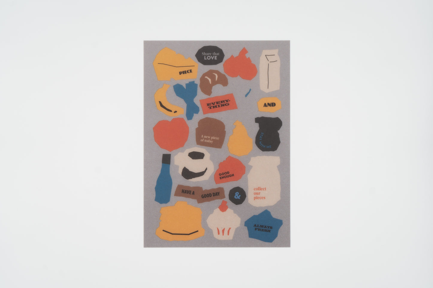 Life & Pieces Object Sticker Set
