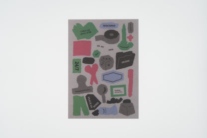 Life & Pieces Object Sticker Set