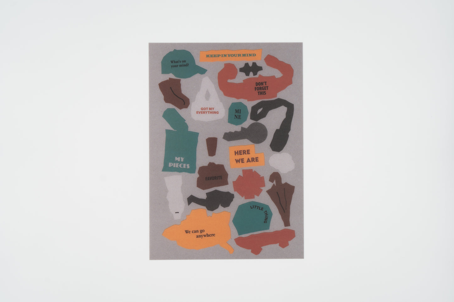 Life & Pieces Object Sticker Set