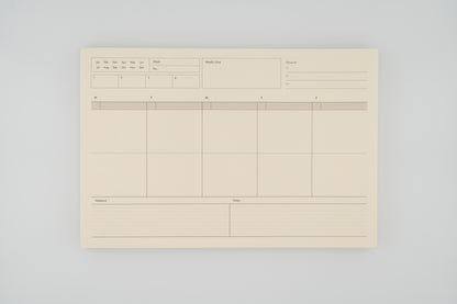 Weekly Pad
