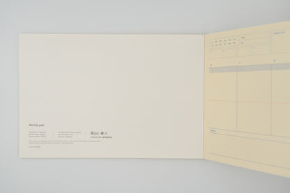 Weekly Pad