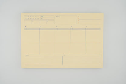 Weekly Pad