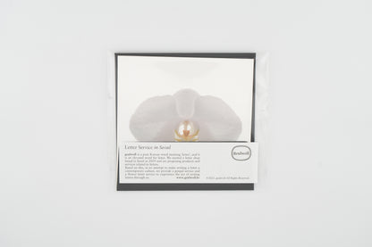 Flower Card I Moth Orchid