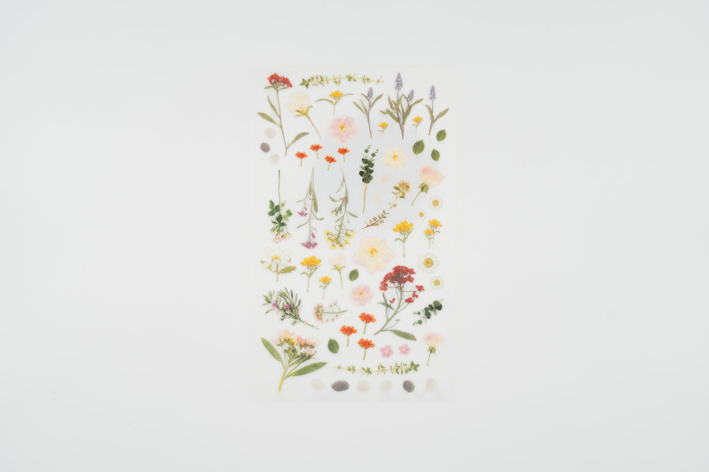 Flower Letter Sticker Set