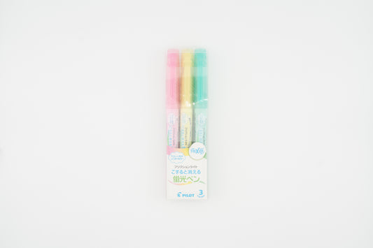 Pilot Frixion Light Erasable Hilighters Set of 3