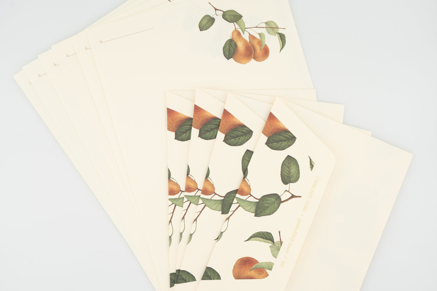 Fruit Letter Set (Pear)