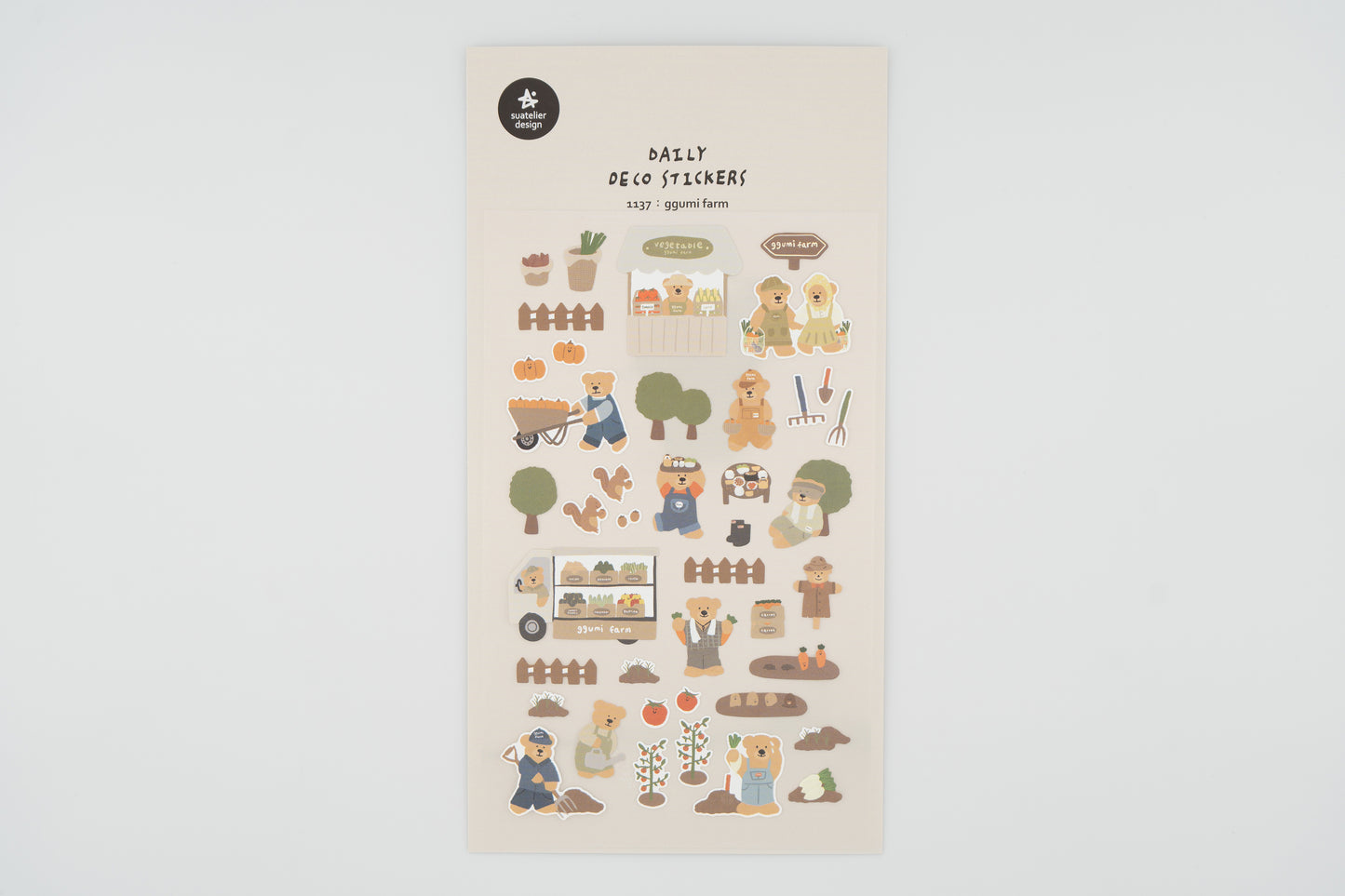 Ggumi Farm Sticker Set