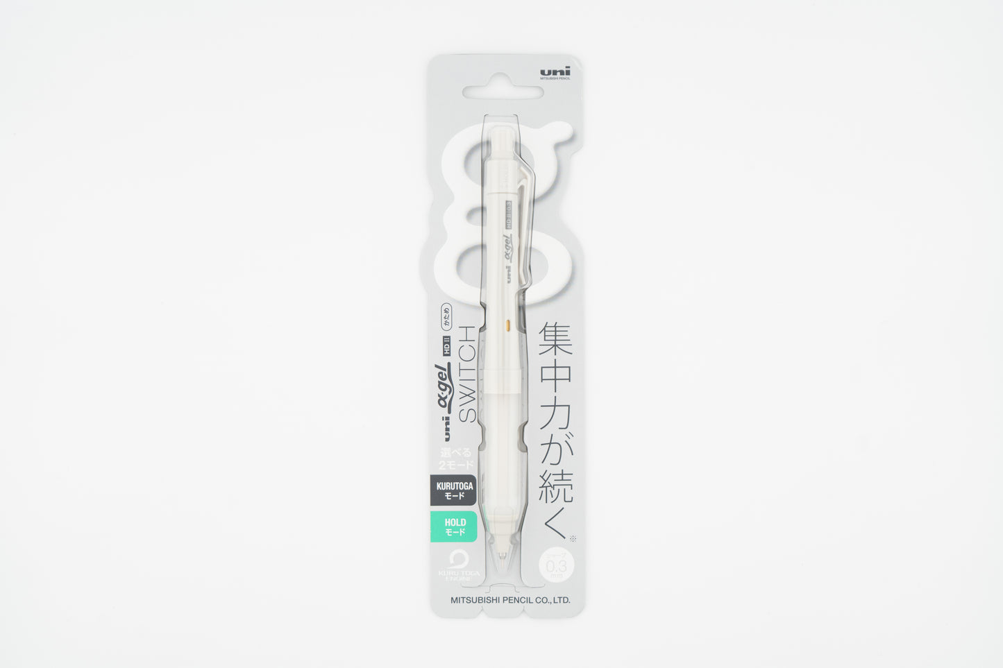 Kuru Toga Gel Switch 0.3mm Mechanical Pencil