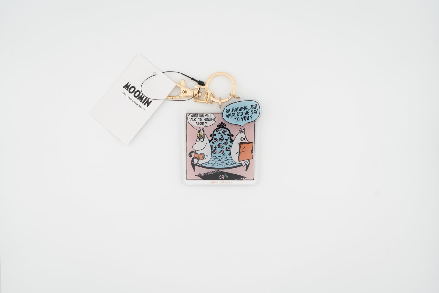 Moomin Cut Key Ring