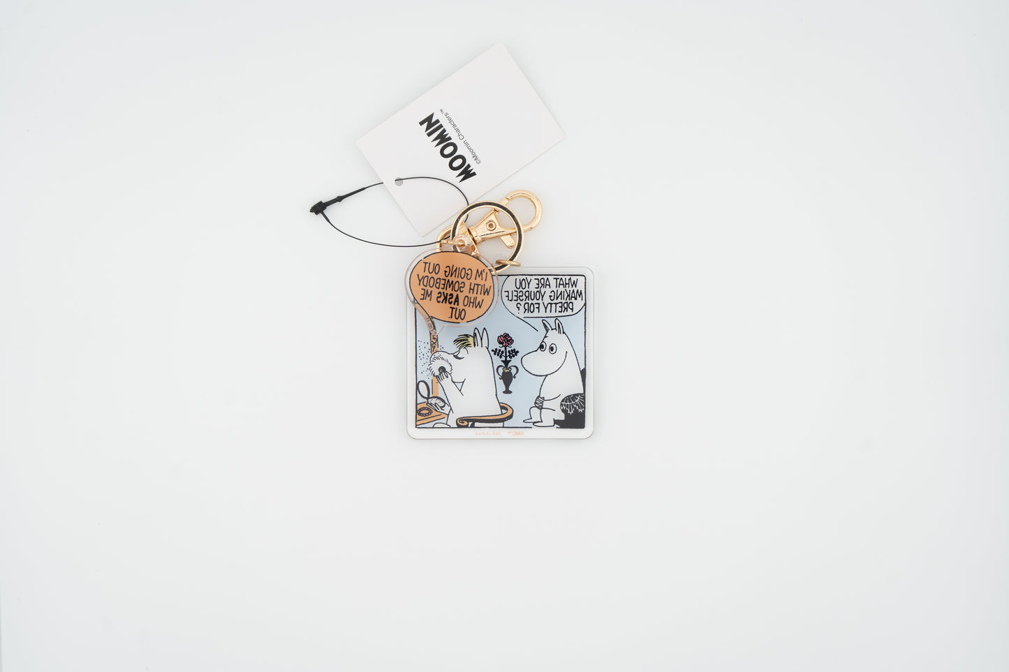 Moomin Cut Key Ring