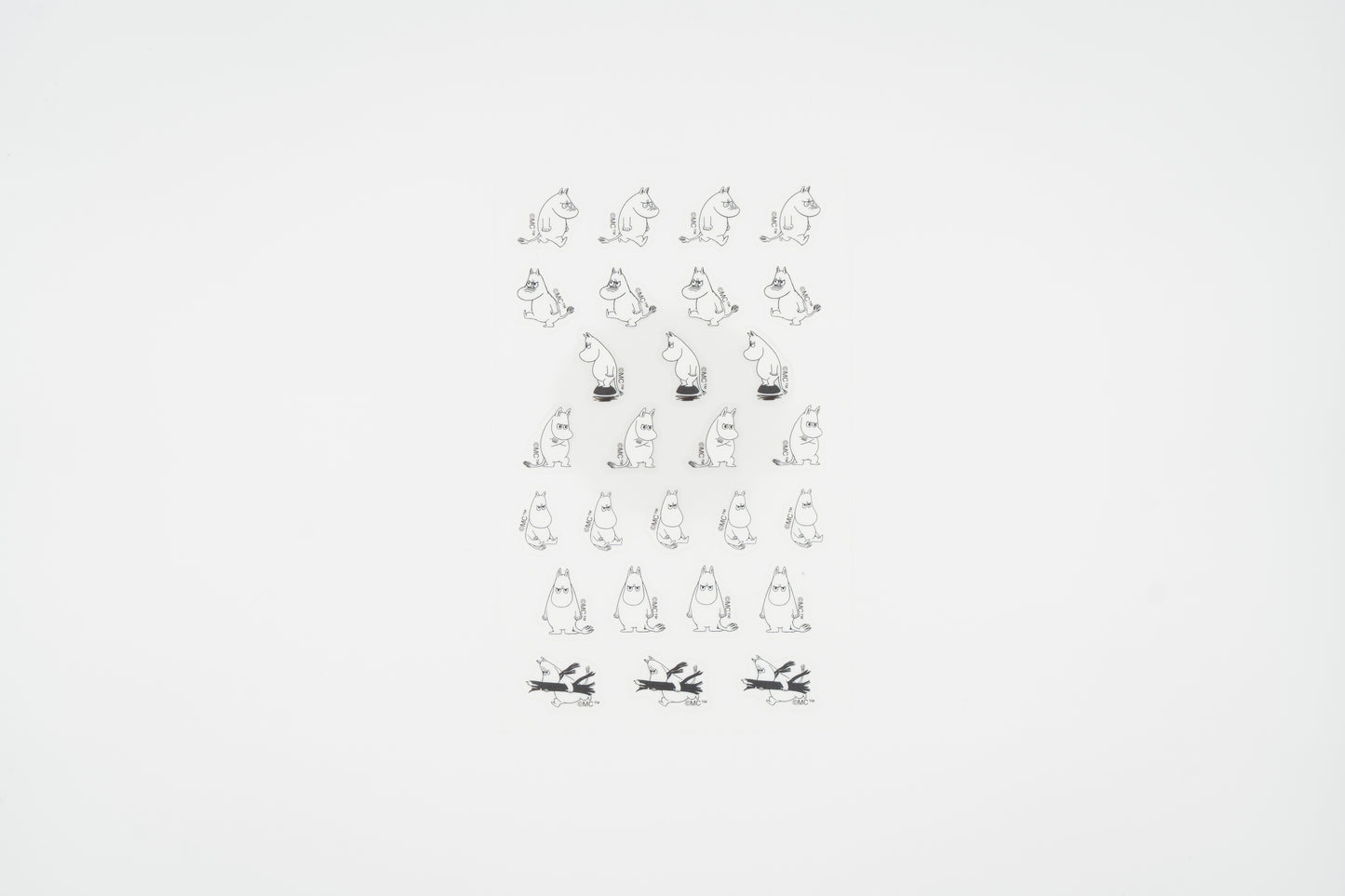Moomin Face Stickers