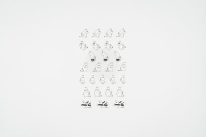 Moomin Face Stickers