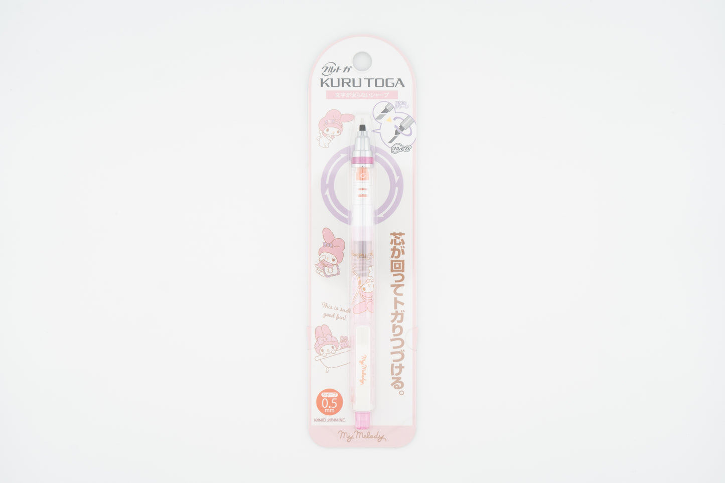 My Melody x Kuru Toga Standard Mechanical Pencil 0.5mm
