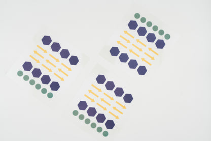 1627 Plain.23 Transparent Set