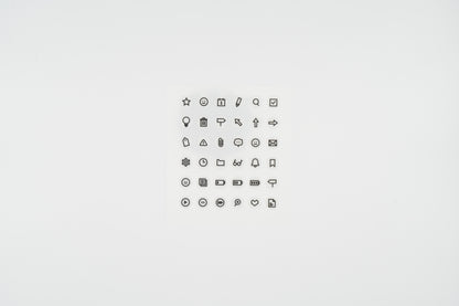 1630 Plain.26 Transparent Set