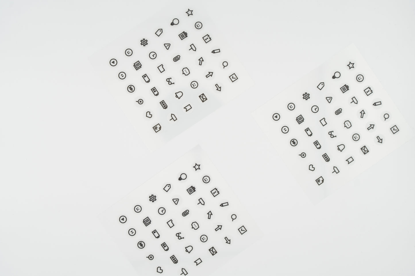 1630 Plain.26 Transparent Set