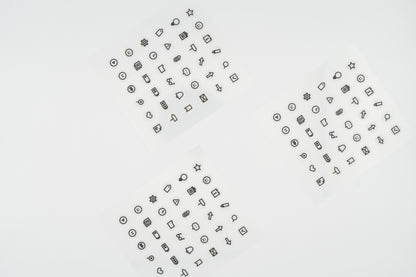 1630 Plain.26 Transparent Set