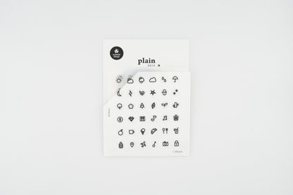 1631 Plain.27 Transparent Set